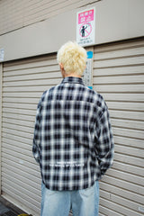 原始圖案OMBRE襯衫