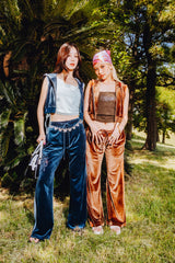 Butterfly Velor Flare pants