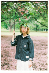 MSB連鎖針跡牛仔襯衫