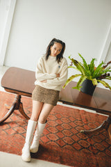 MSB補丁編織套頭衫