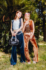 蝴蝶絲絨連帽衫