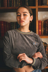 MSBE VELOUR Multi Color Rib Pullover