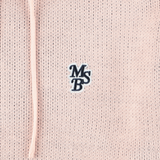MSB針織徽標連帽衫