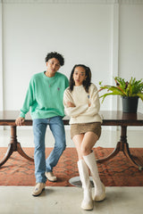 MSB補丁編織套頭衫