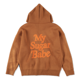 MSB針織徽標連帽衫