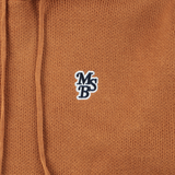 MSB針織徽標連帽衫