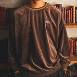 MSBE VELOUR Multi Color Rib Pullover