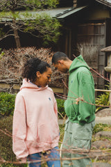 MSB logo embroidery hoodie spring color