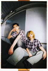 幼犬主義原始漸變襯衫