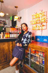 MSB Argyle針織開衫