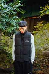 가짜 다운 조끼