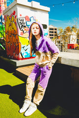 Two Tone Sweat Pants