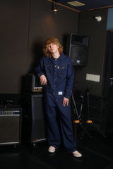 웨이브 클래식 데님 바지