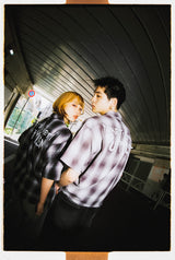 幼犬主義原始漸變襯衫