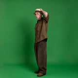 BALLSY military-like work shirt 【AZR-BL-0001-057】