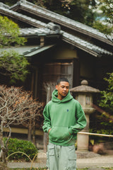 MSB logo embroidery hoodie spring color