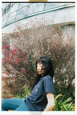 MSB花徽標口袋T卹