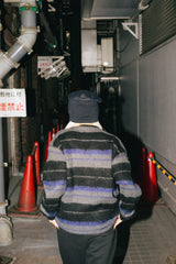 BORDER KNIT CARDIGAN