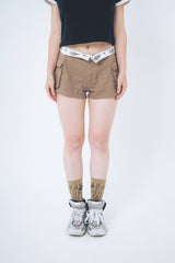 Nopegirl貨物短褲