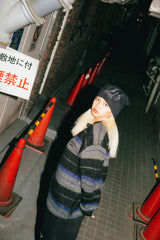 BORDER KNIT CARDIGAN