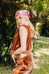 蝴蝶絲絨連帽衫