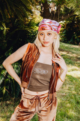 NOPE GIRL SIDE RIBBON TOPS