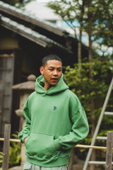 MSB logo embroidery hoodie spring color