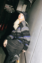 BORDER KNIT CARDIGAN