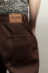 One tack color denim