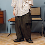 Wide balloon summer cargo pants【AZR-BL-0001-026】