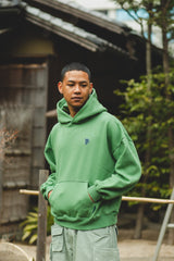 MSB logo embroidery hoodie spring color