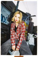 原始圖案OMBRE襯衫