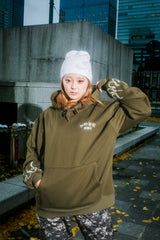 "N" Logo Hooded Sweat