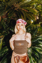 NOPE GIRL SIDE RIBBON TOPS