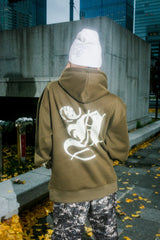 "N" Logo Hooded Sweat