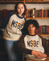 Msbe Logo Raglan Knit Pullover