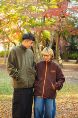 color scheme fleece jacket