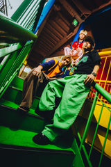 9090旅行彩色牛仔布