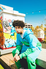 Two Tone Sweat Pants