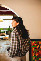 MSB logo check swing top