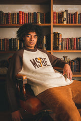 Msbe Logo Raglan Knit Pullover