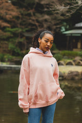 MSB logo embroidery hoodie spring color