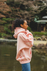 MSB logo embroidery hoodie spring color