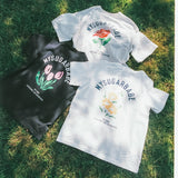 MSB花徽標口袋T卹