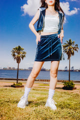 NOPE GIRL SIDE RIBBON TOPS