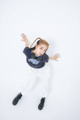 Nope girl Sporty ringer t-shirt