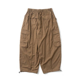 Tromi Loose Double Pocket Balloon Cargo Pants【AZR-BL-0001-040】