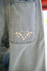 9090 Techno氣球牛仔褲