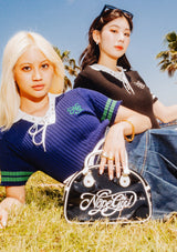 NOPE GIRL enamel bag