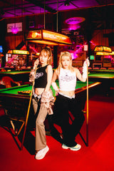 不,女孩美國袖上衣